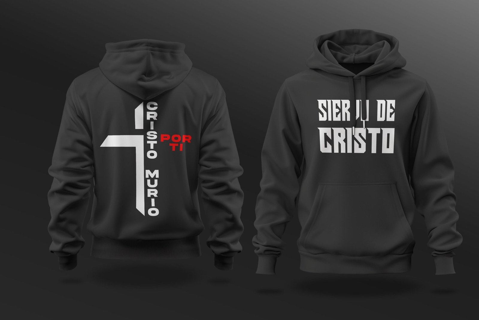 Sudadera cristiana Siervo de Cristo