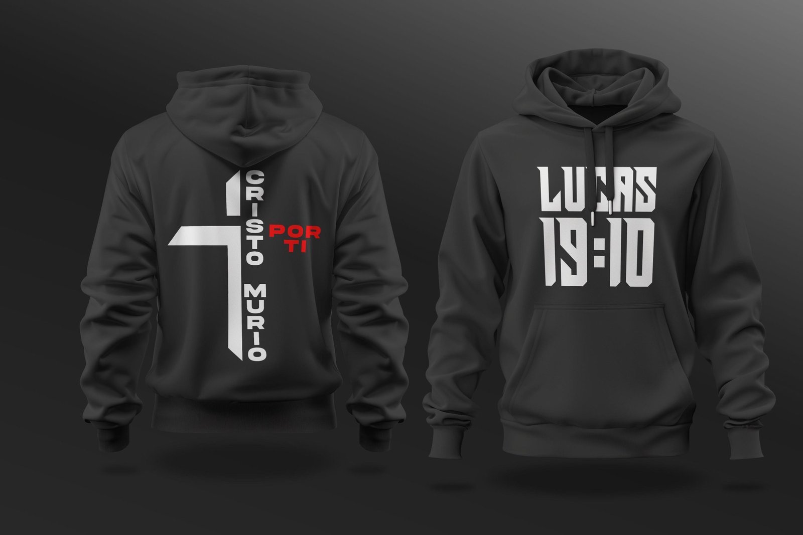 Sudadera cristiana Lucas 19:10