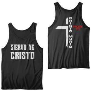 Camiseta de tirantes cristiana Siervo de Cristo
