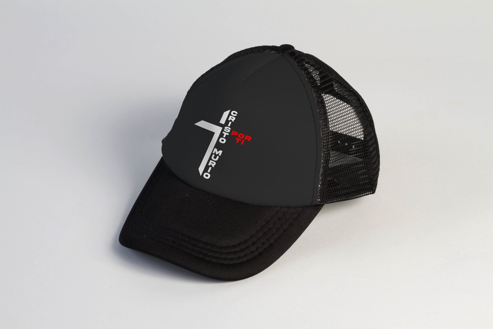 gorra-cristo-murio-por-ti-diseno-en-negro